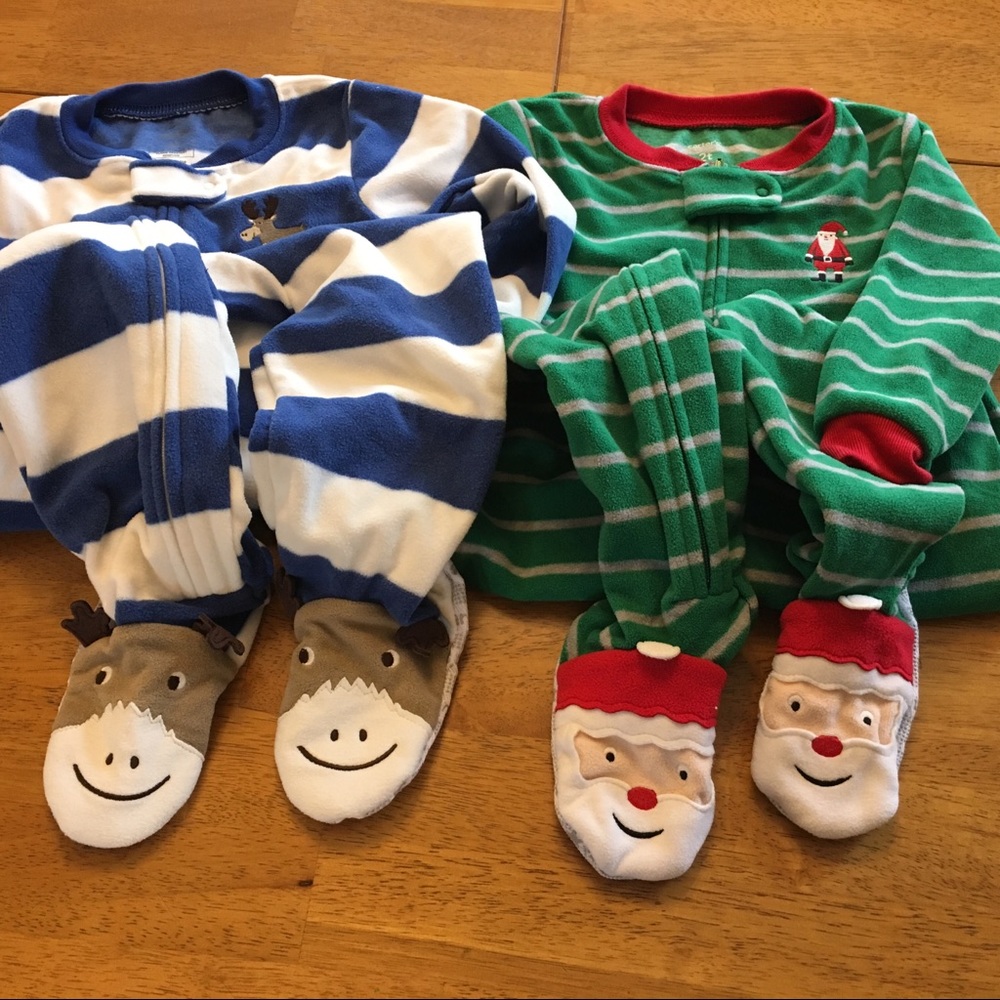 Carter's Winter Fleece PJs bundle (2 items)